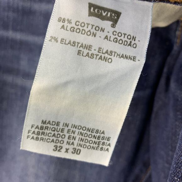 Levi's Slight Curve Skinny Boot Jeans Womens Size 32 X 30 Medium Wash Low Rise - Picture 7 of 7